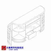水藤搏导电脑一对一教CAD家具制图雕花3D家具效果图随到随学